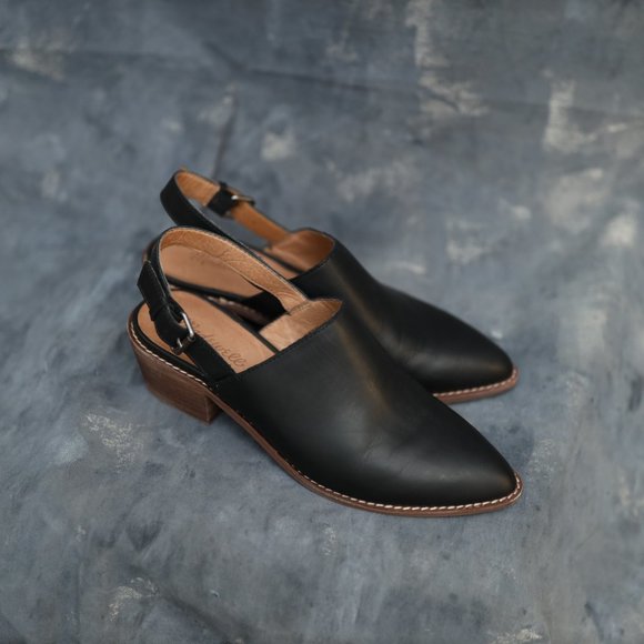 madewell slingback mule